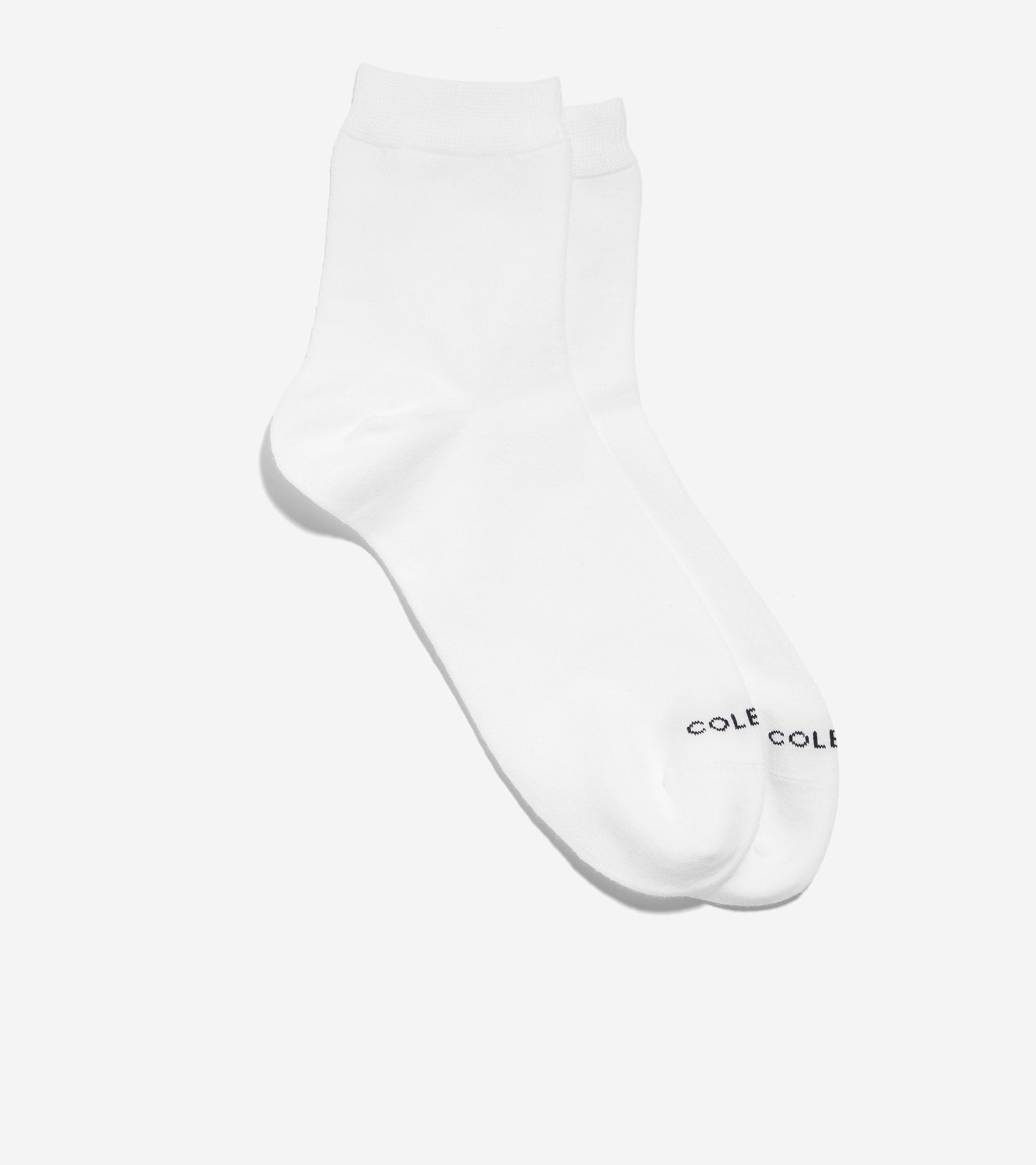 Women's 2-Pair Solid Short Crew Socks