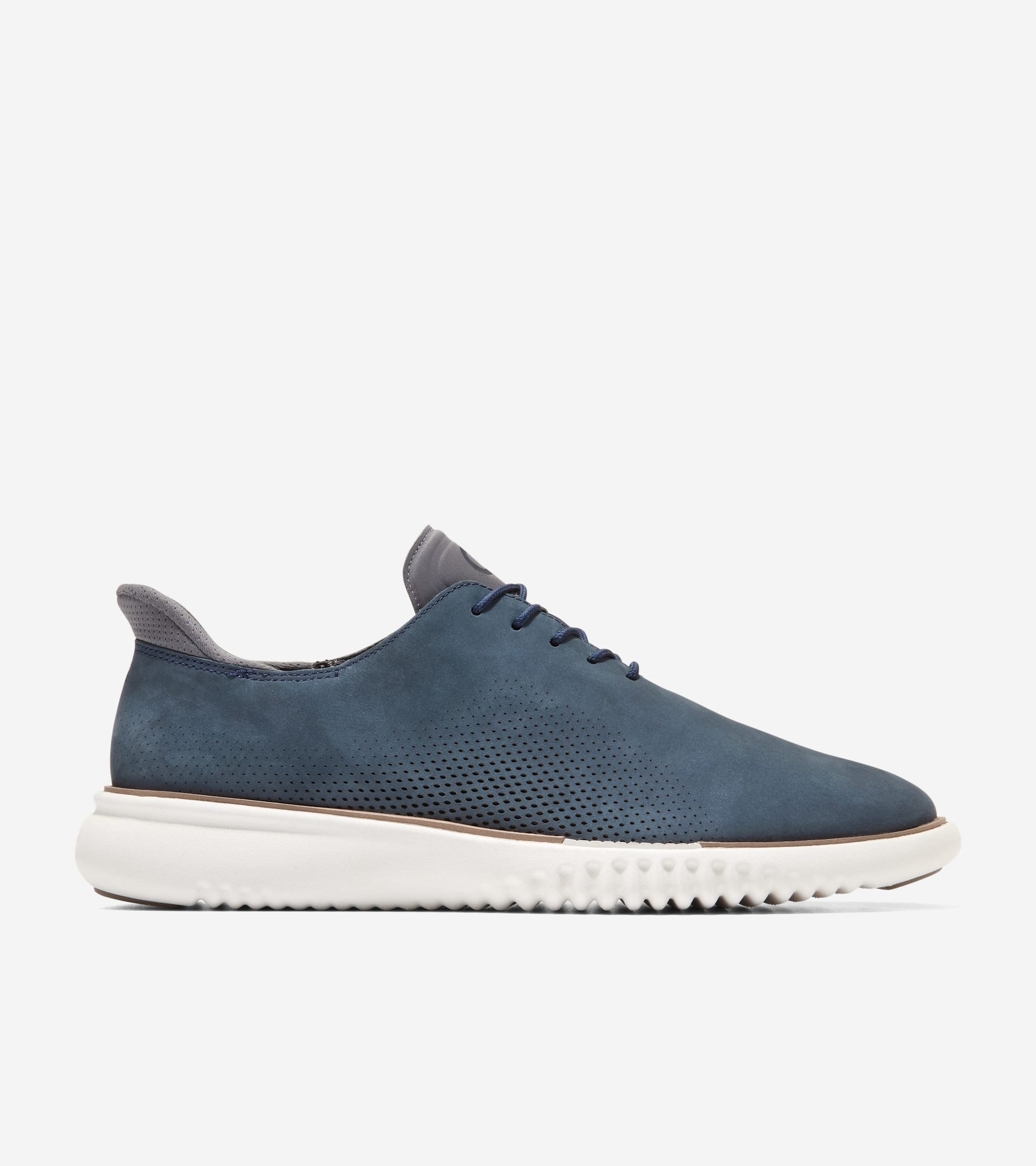 C42837:NAVY BLAZER NUBUCK / CASTLEROCK / IVORY