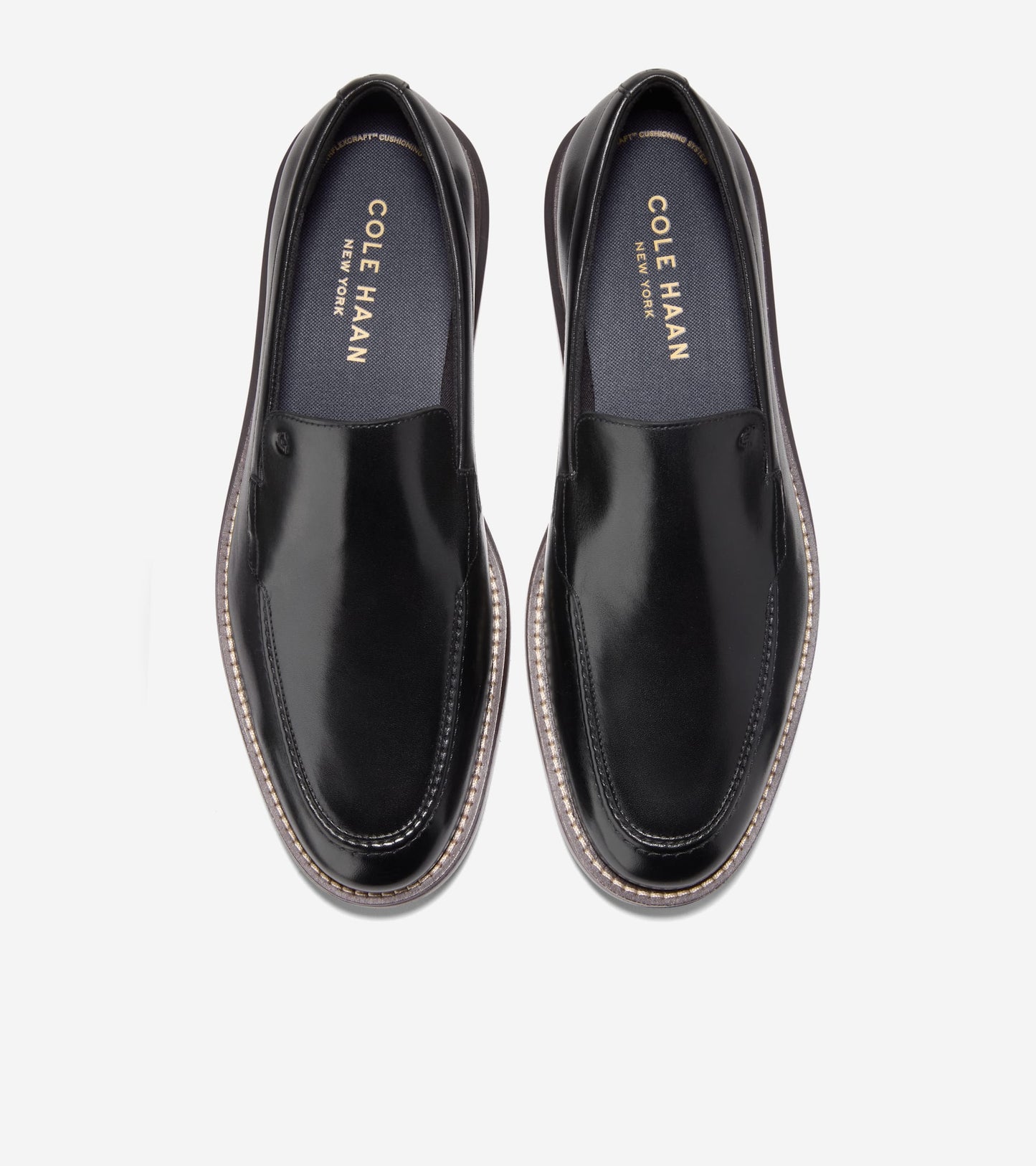 C43617:BLACK / DK NATURAL