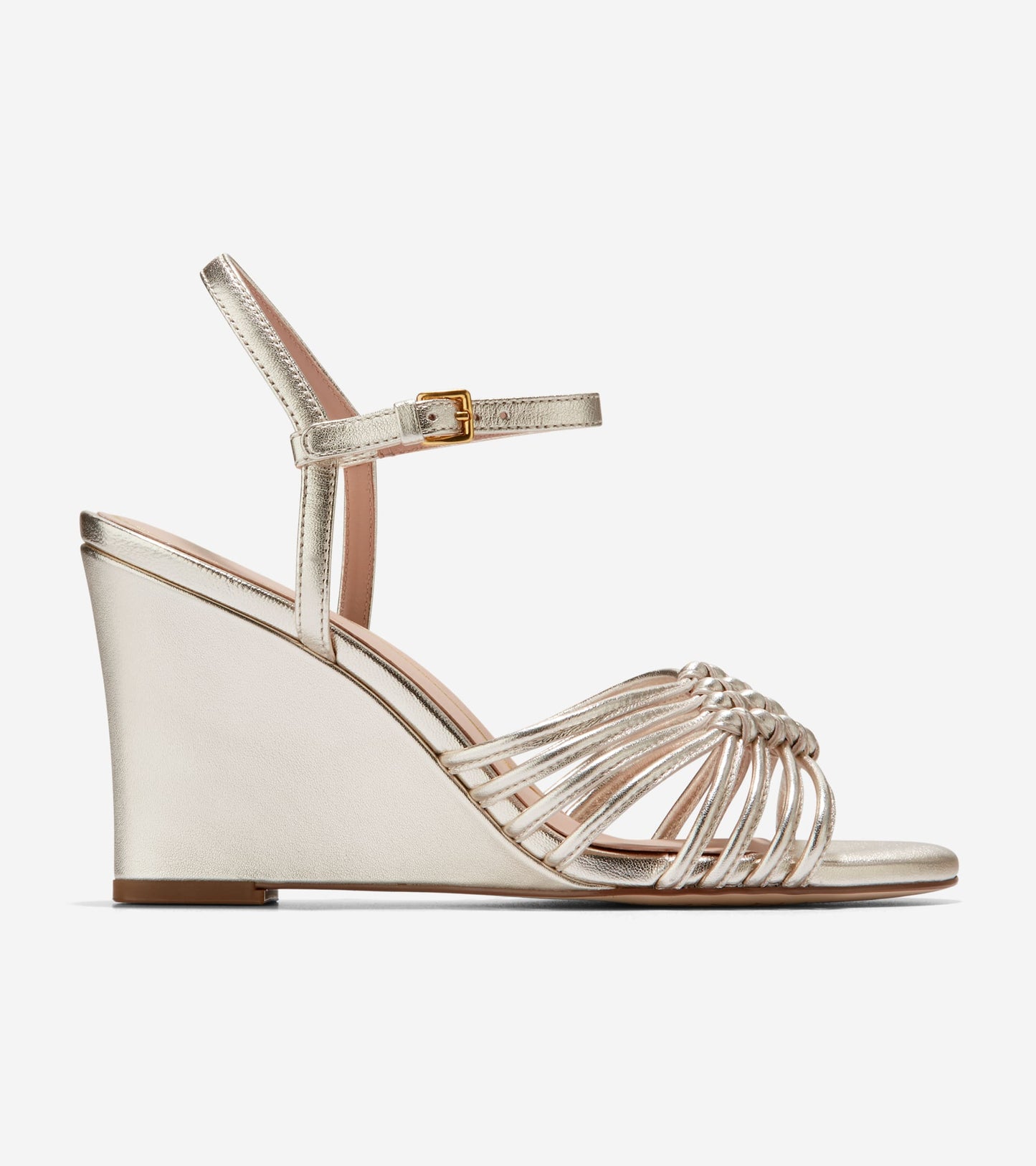 ქალის Jitney Knot Wedge Sandals