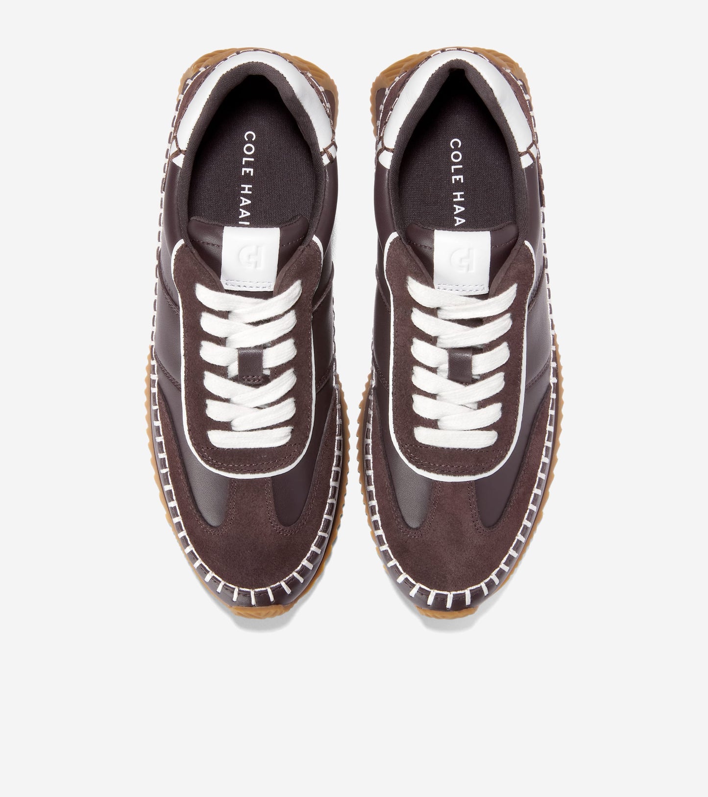 W34231:CH DK CHOCOLATE/WHITE LTR