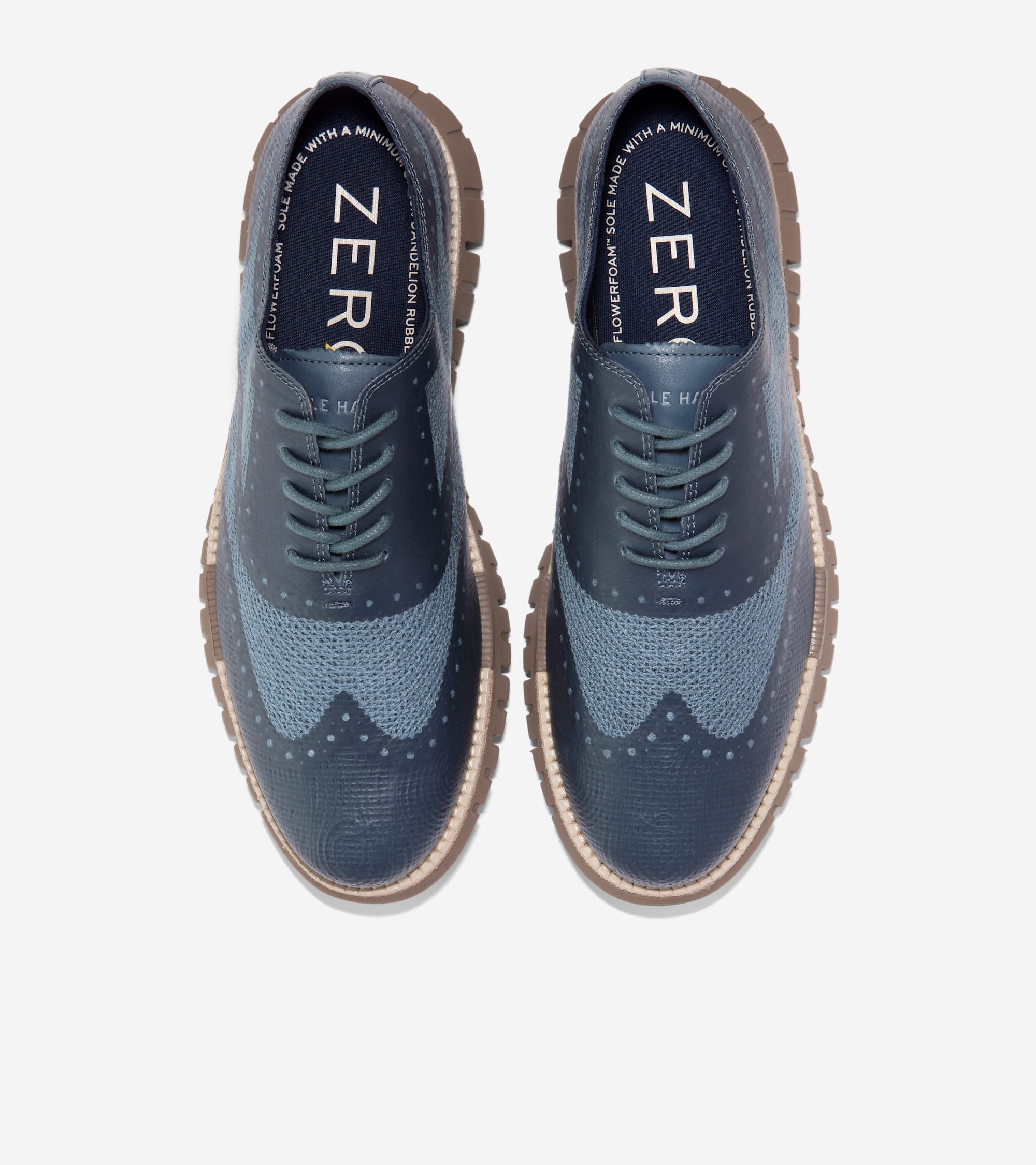 Men's ZERØGRAND Remastered Embrostitch Wingtip Oxfords