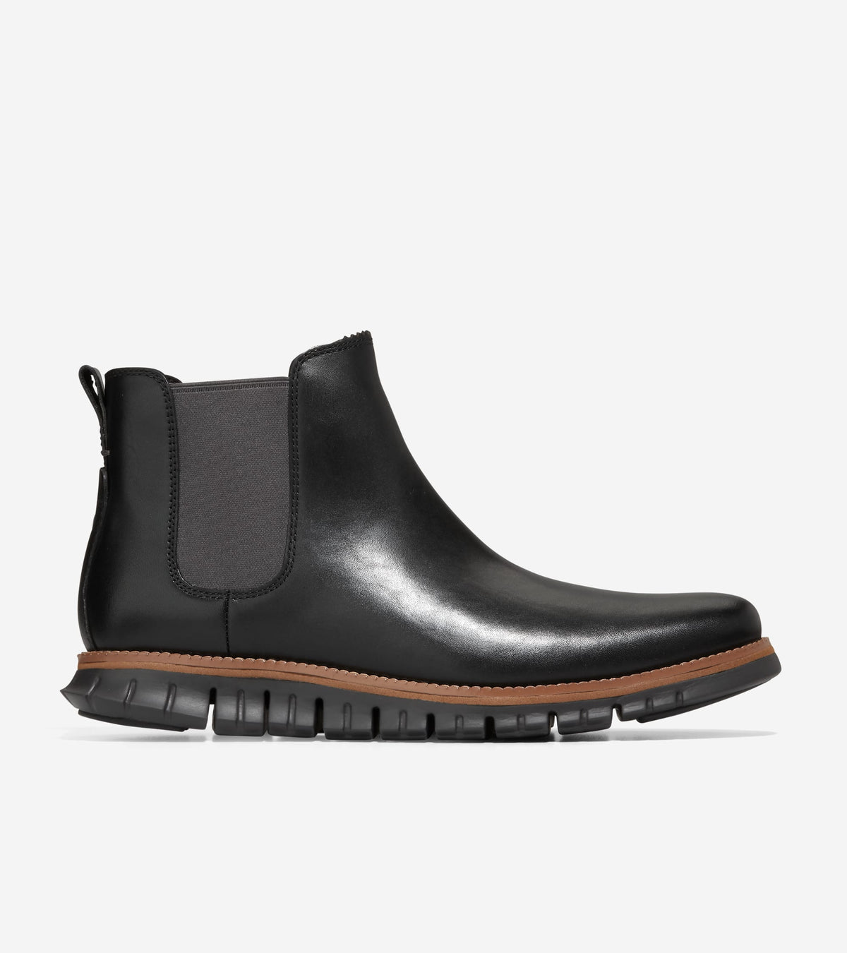 Cole Haan Z17111 Men\'s Black Leather ZERØGRAND Chelsea Waterproof Boots 10.5 M Men main image 3