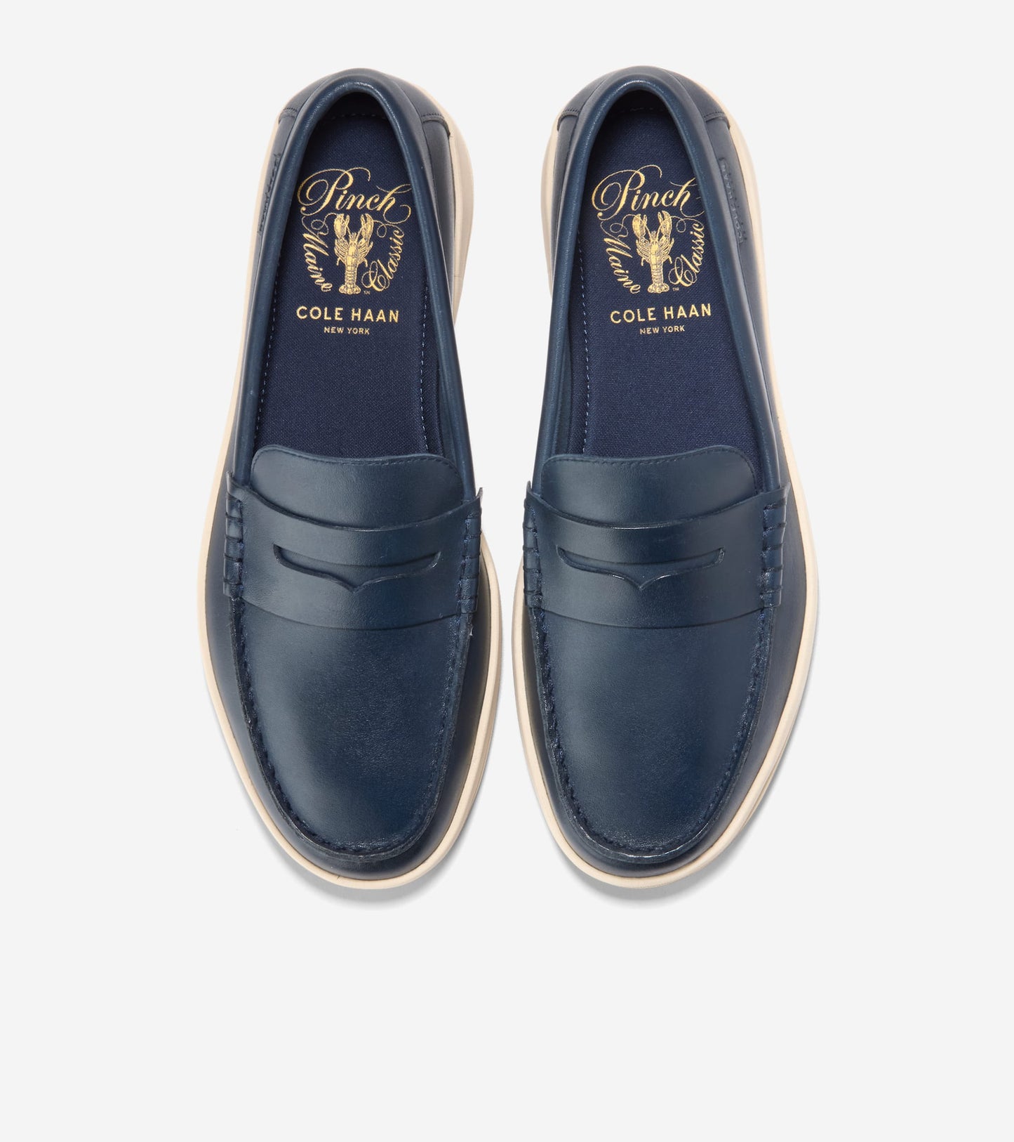 C43808:NAVY BLAZER / ANGORA