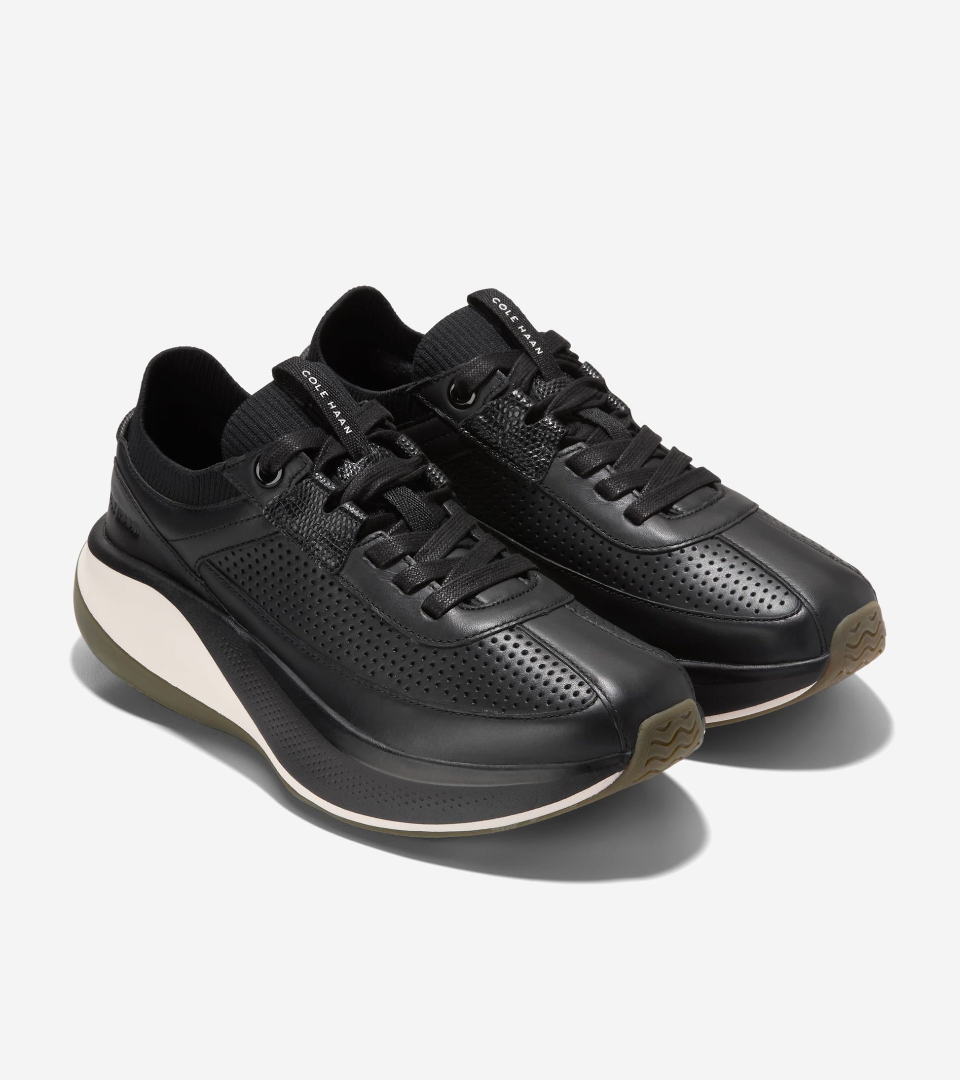 W34691:BLACK / CH BRITISH TAN / IVORY