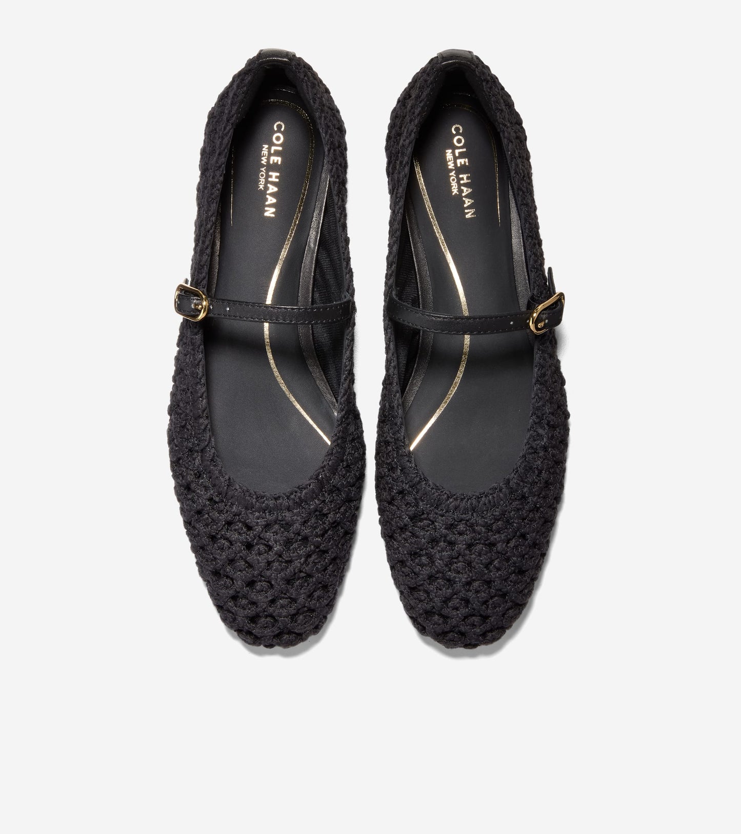 W36655:BLACK WOVEN FABRIC / LEATHER