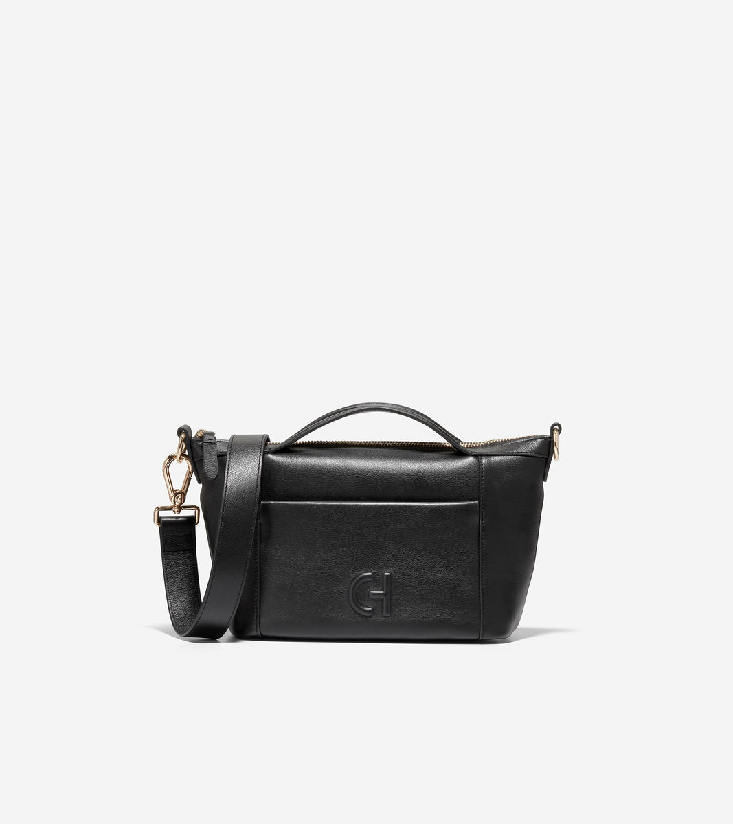 Cole haan pebbled sale leather duffle bag