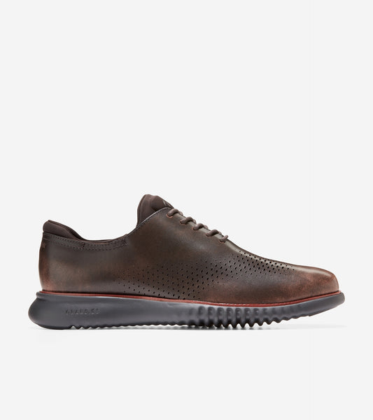 Men's 2.ZERØGRAND Lined Laser Wingtip Oxfords